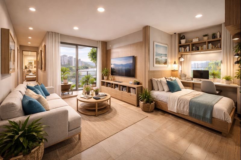 Um formato de imóvel que equilibra conforto e custo