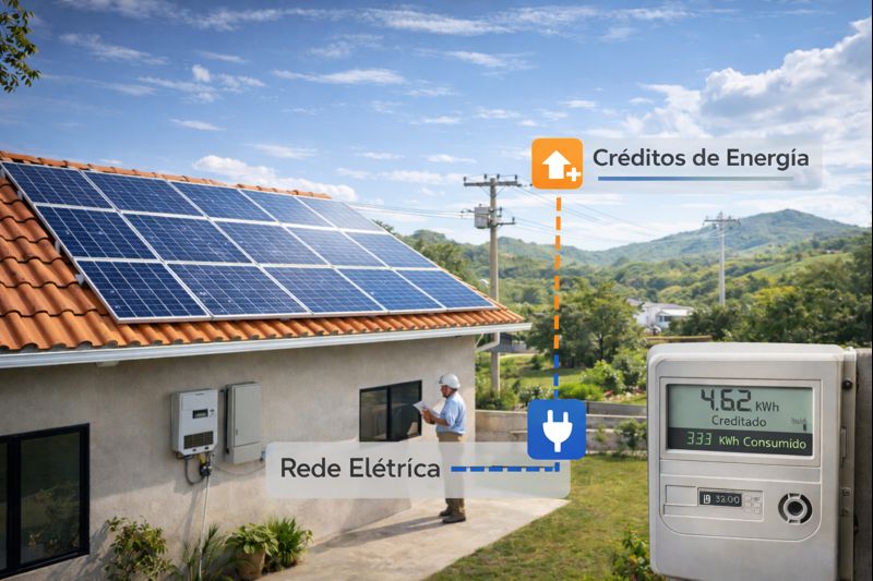 Energia solar on grid MG: como funciona e por que é a melhor escolha