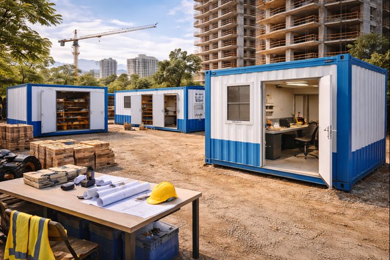 Aluguel de container: solução prática para espaço, obra e armazenamento