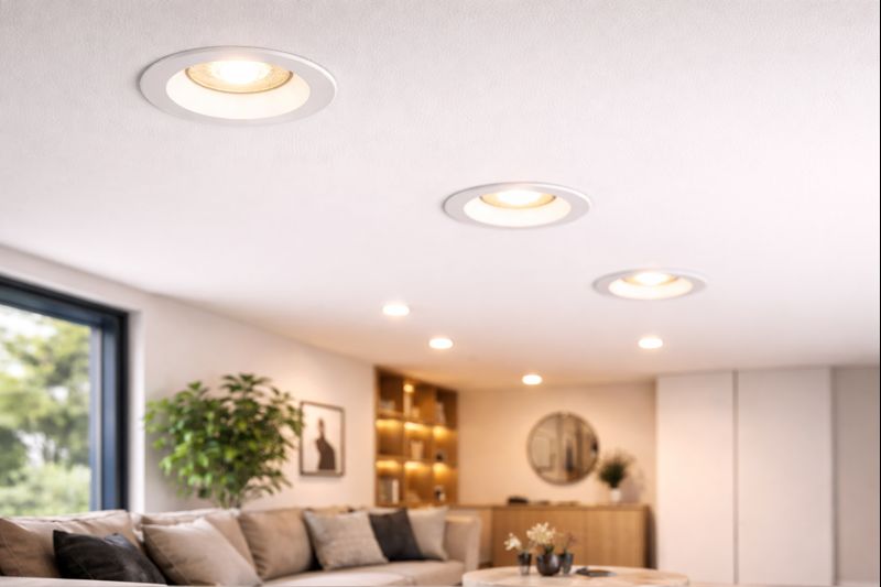 Spot de embutir: solução prática para iluminação integrada