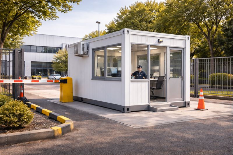 Container guarita: controle de acesso com praticidade e segurança